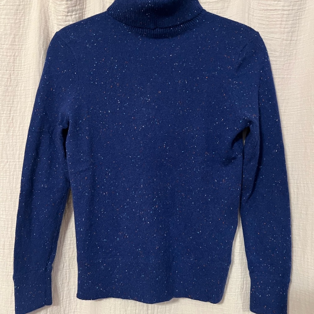 Lands' End Speckled Cashmere Sweater